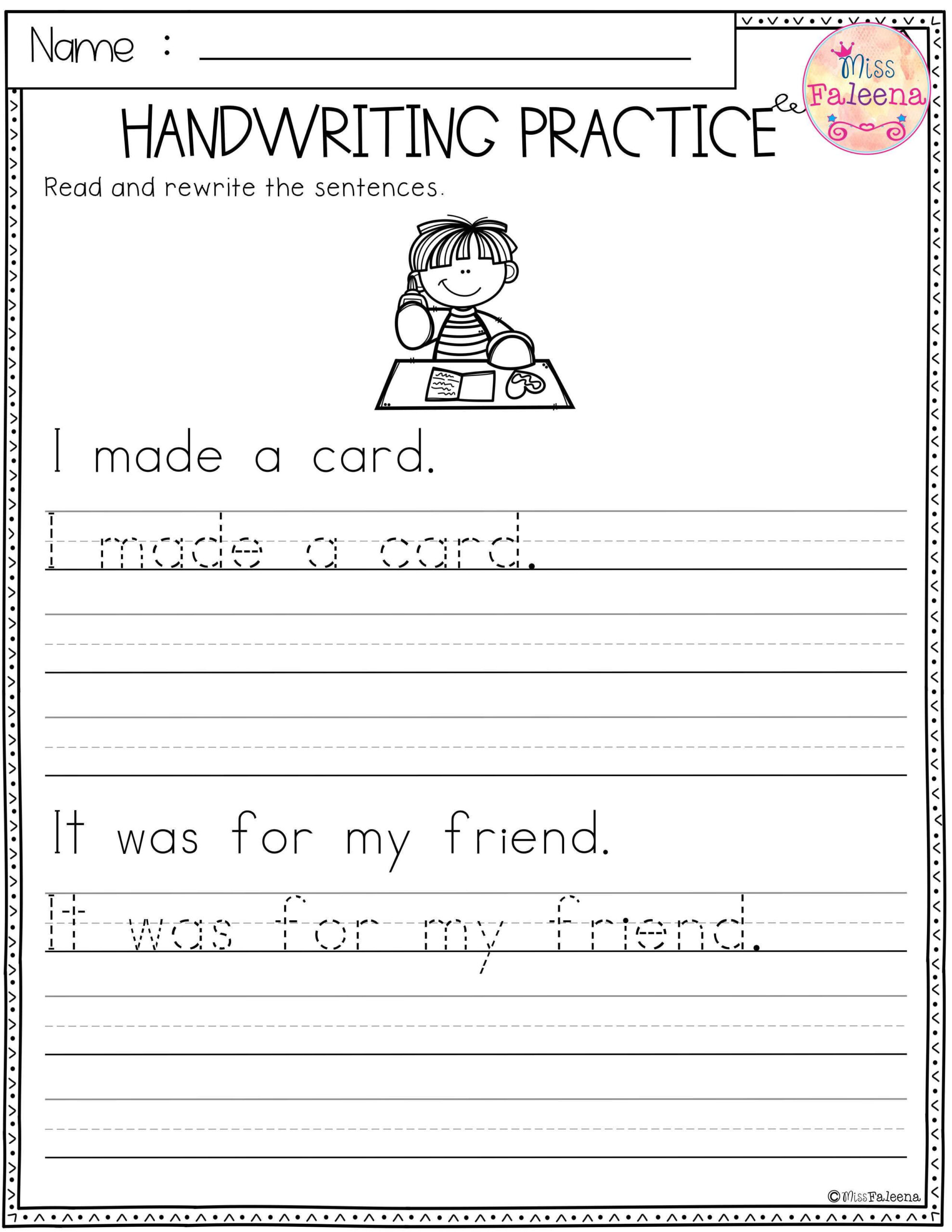 21 2Nd Grade Worksheets Writing