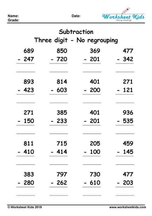 21 Addition And Subtraction Worksheets 0-10