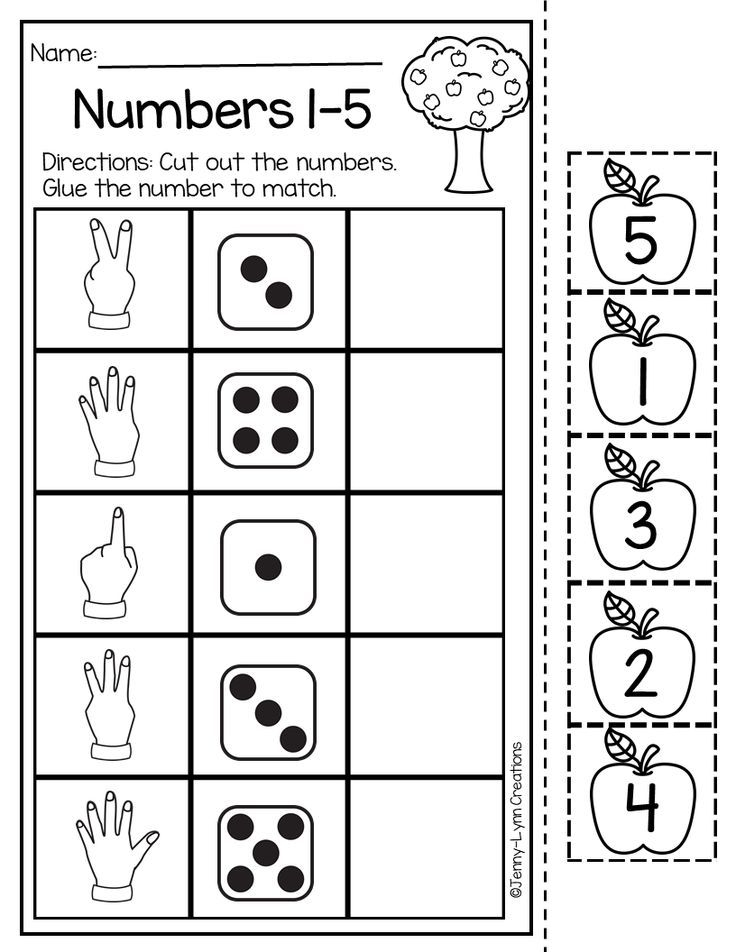 21 Back To School Math Worksheets For Preschool