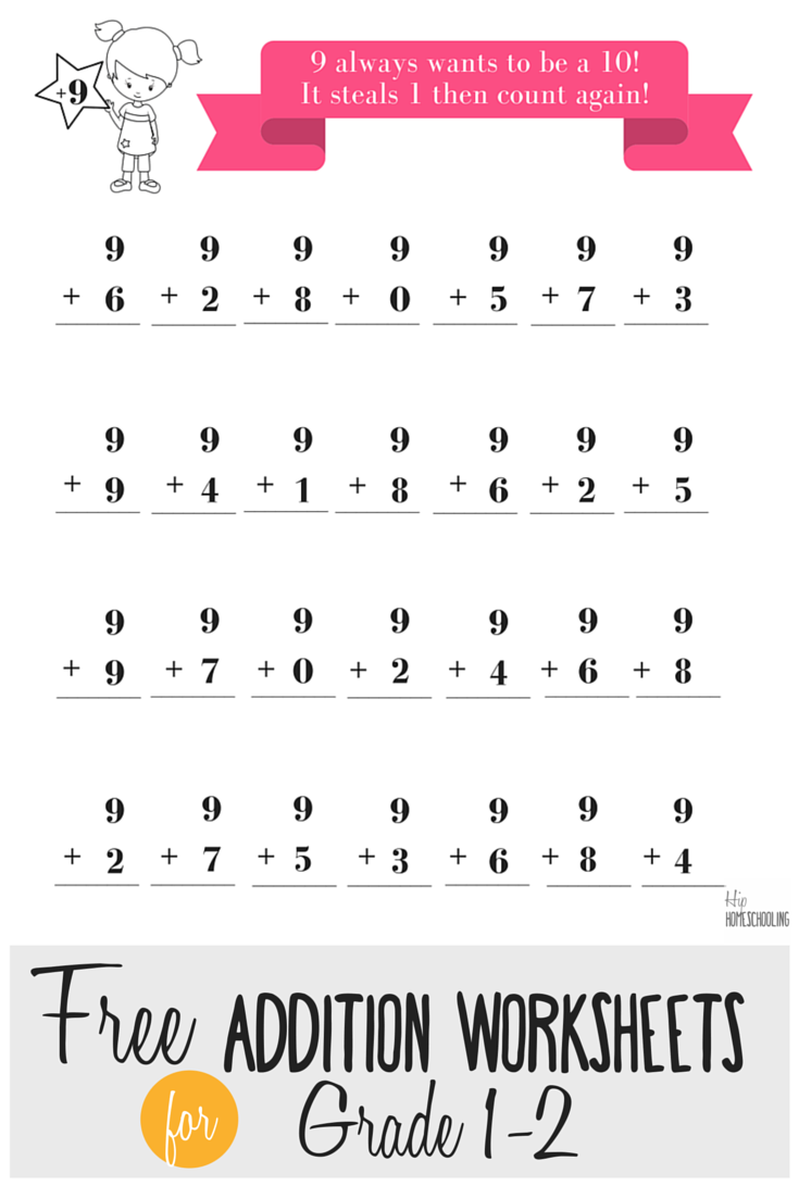 21 Easy Math Addition Worksheets