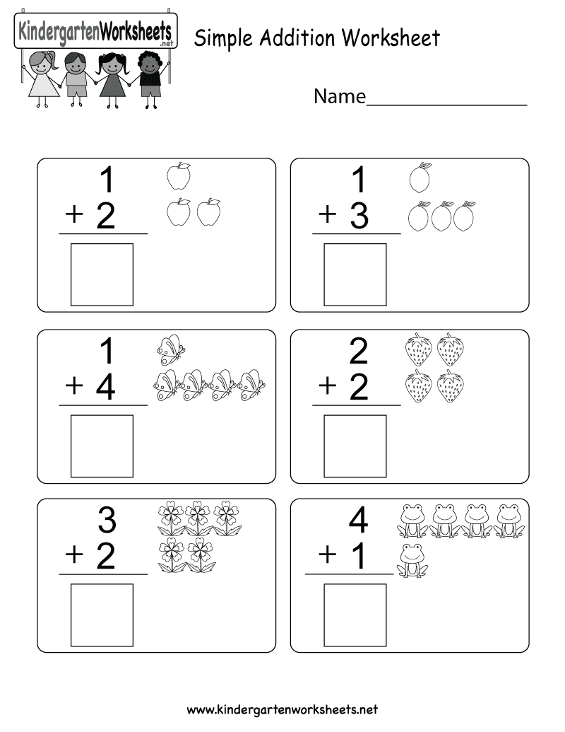 21 Easy Math Addition Worksheets