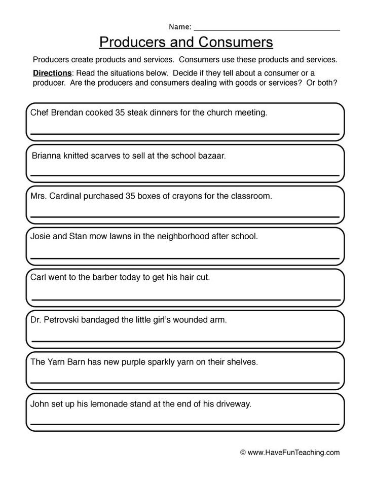 21 Economics Worksheets For 2Nd Grade