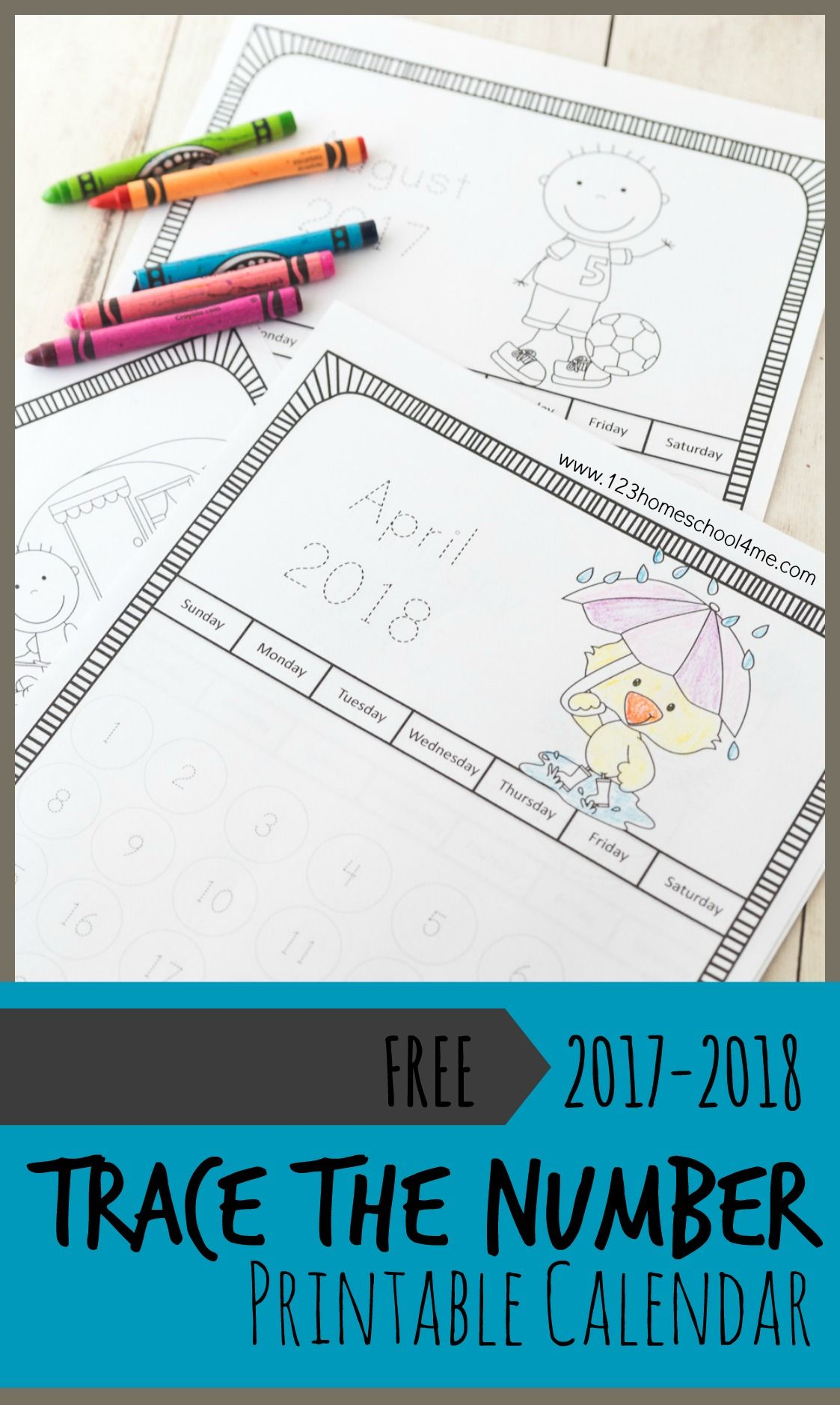 21 Free Calendar Worksheets Kindergarten