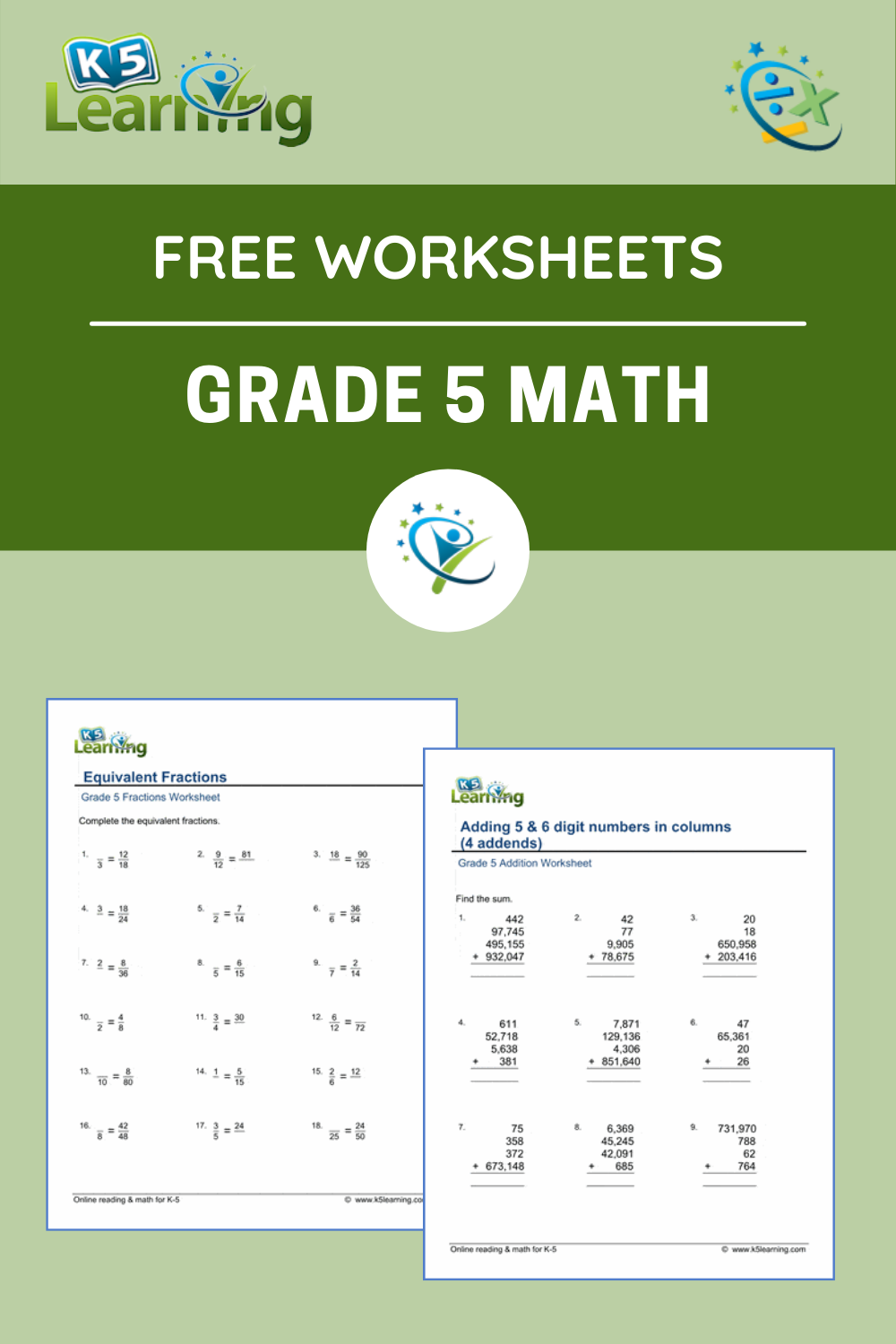 21 Grade 6 Math Worksheets Term 3