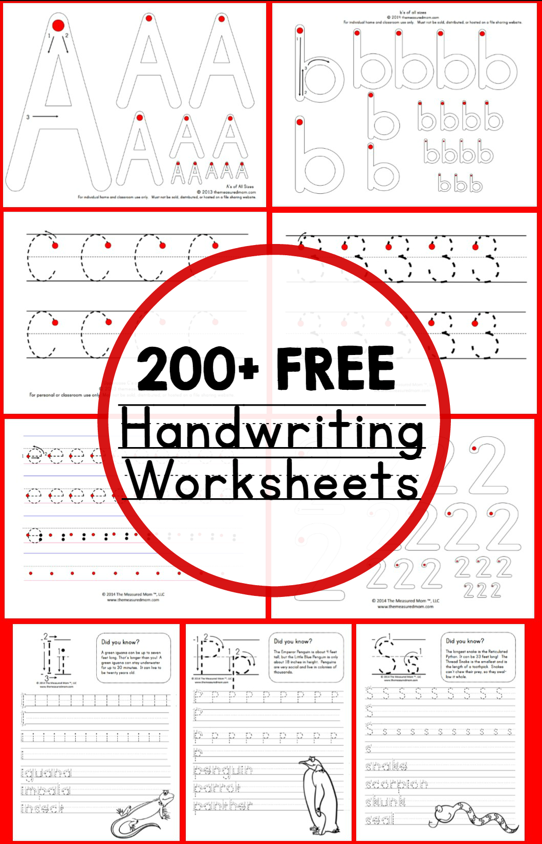 21 Handwriting Worksheets Free Printable 2Nd Grade