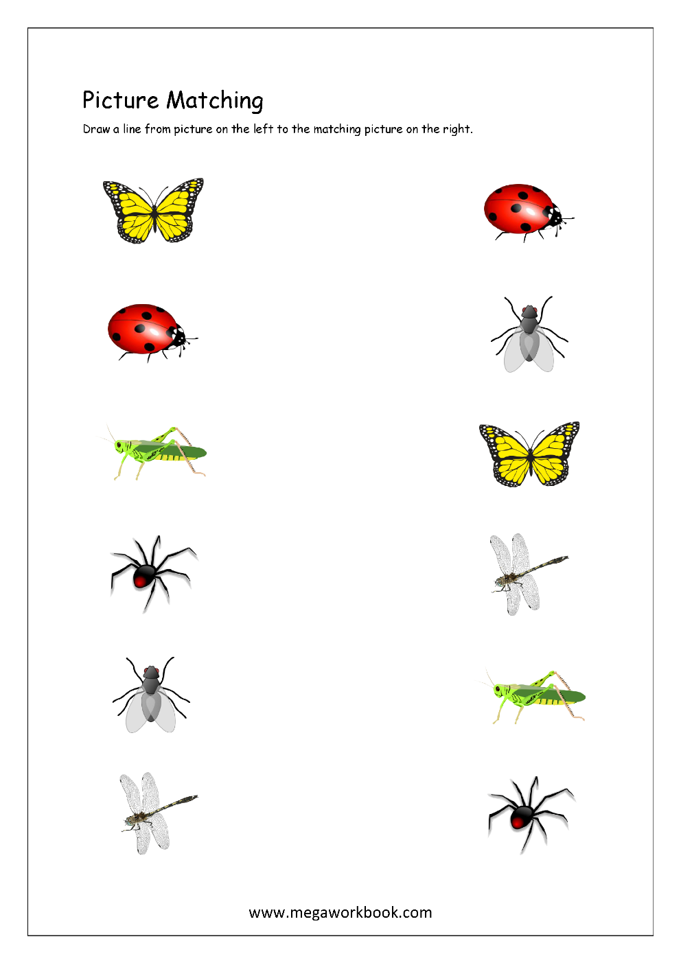 21 Insect Math Worksheets For Preschool