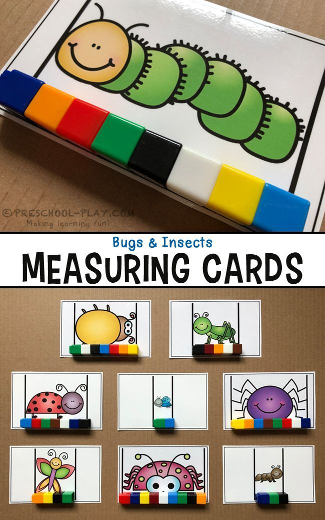 21 Insect Math Worksheets For Preschool