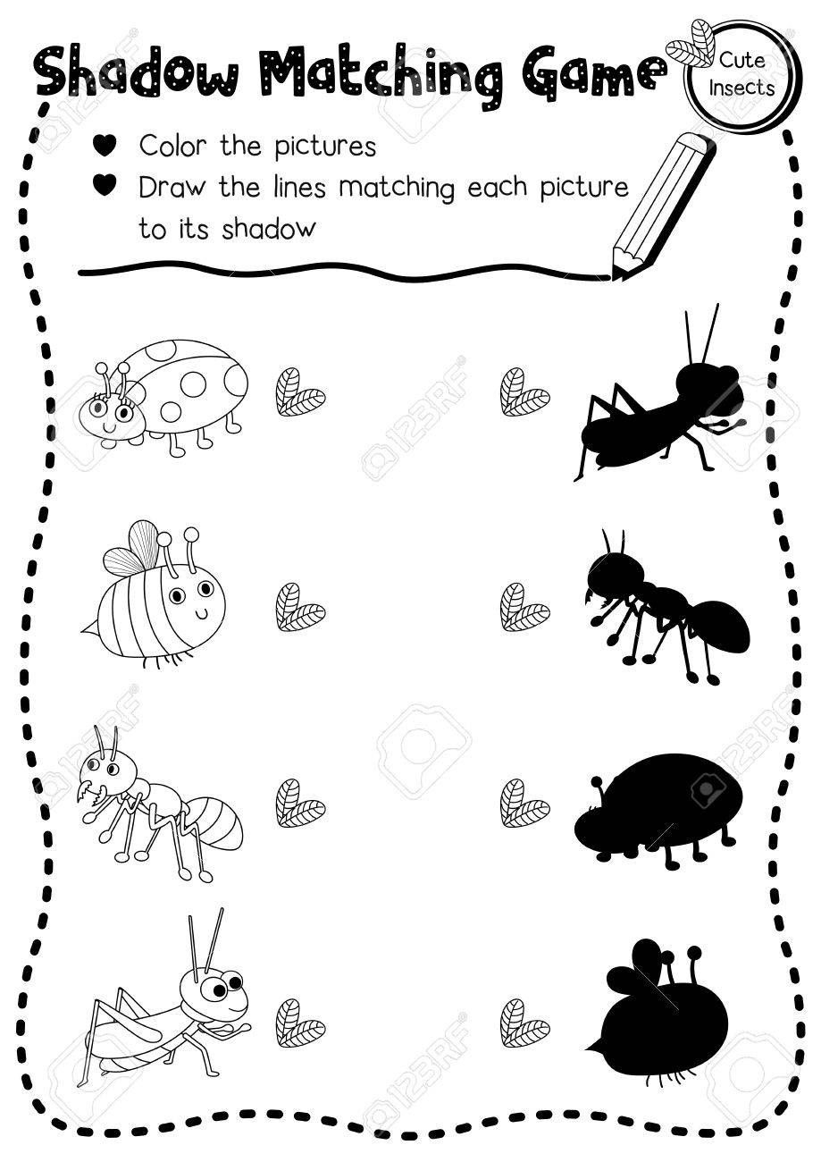 21 Insect Math Worksheets For Preschool