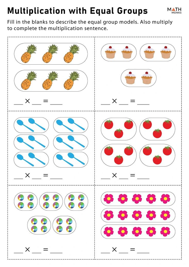 21 Multiplication By 2 Worksheets Grade 1