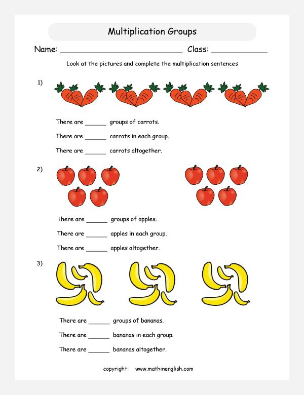 21 Multiplication By 2 Worksheets Grade 1