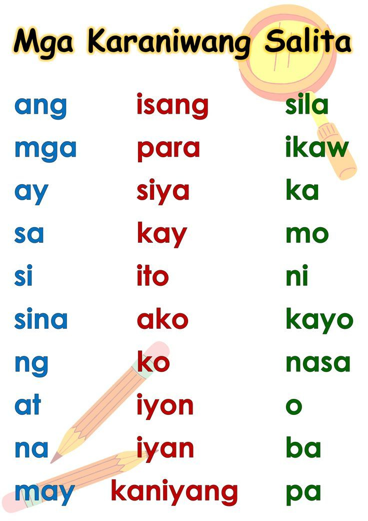 21 Reading Practice Worksheets Kindergarten Tagalog