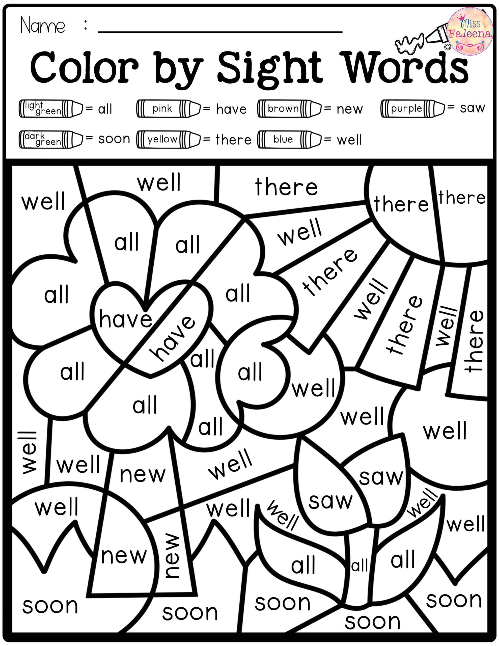 21 Word Search Worksheets For Kindergarten