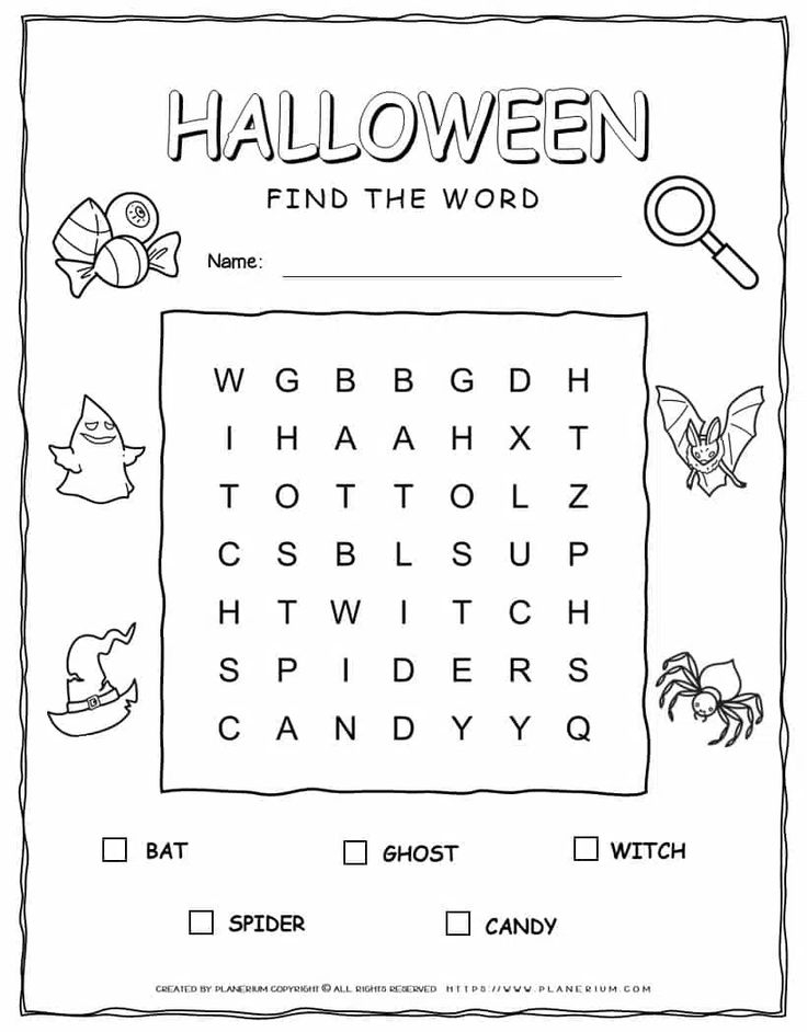 21 Word Search Worksheets For Kindergarten